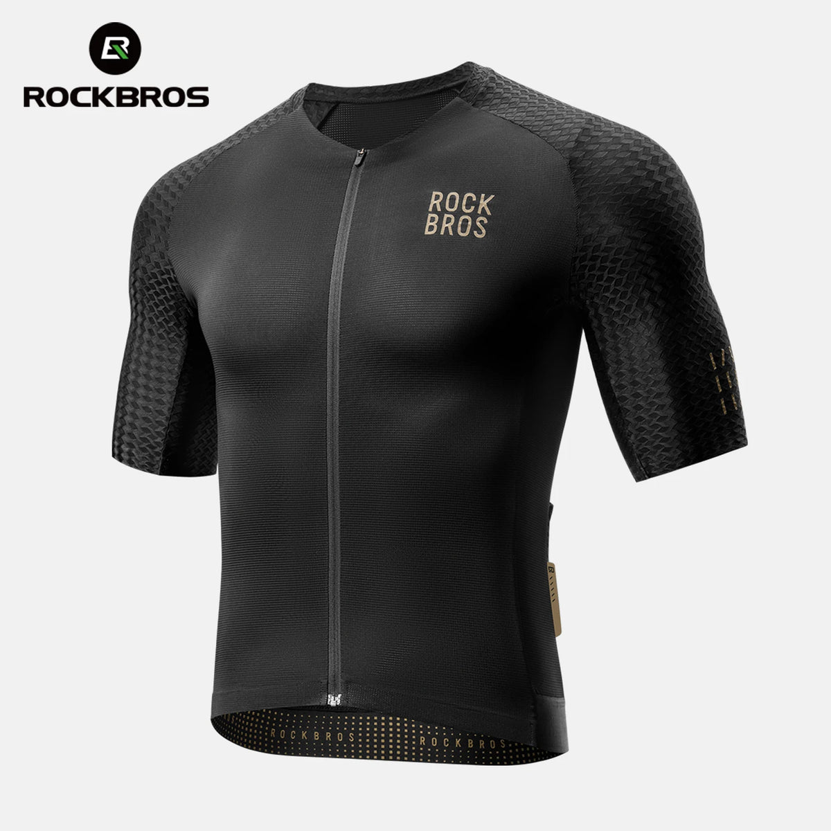 Rockbros Men Quick Dry Cycling Short Sleeve Jersey Lightweight