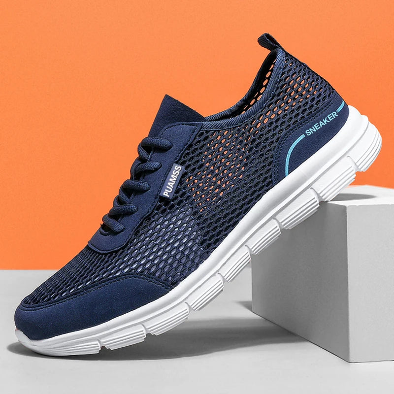 Mens Lightweight Mesh Running Shoes for Casual Outdoor Sports