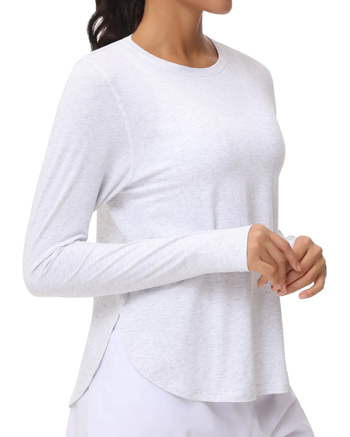 The Gym People Women's Lightweight Long Sleeve Yoga Top