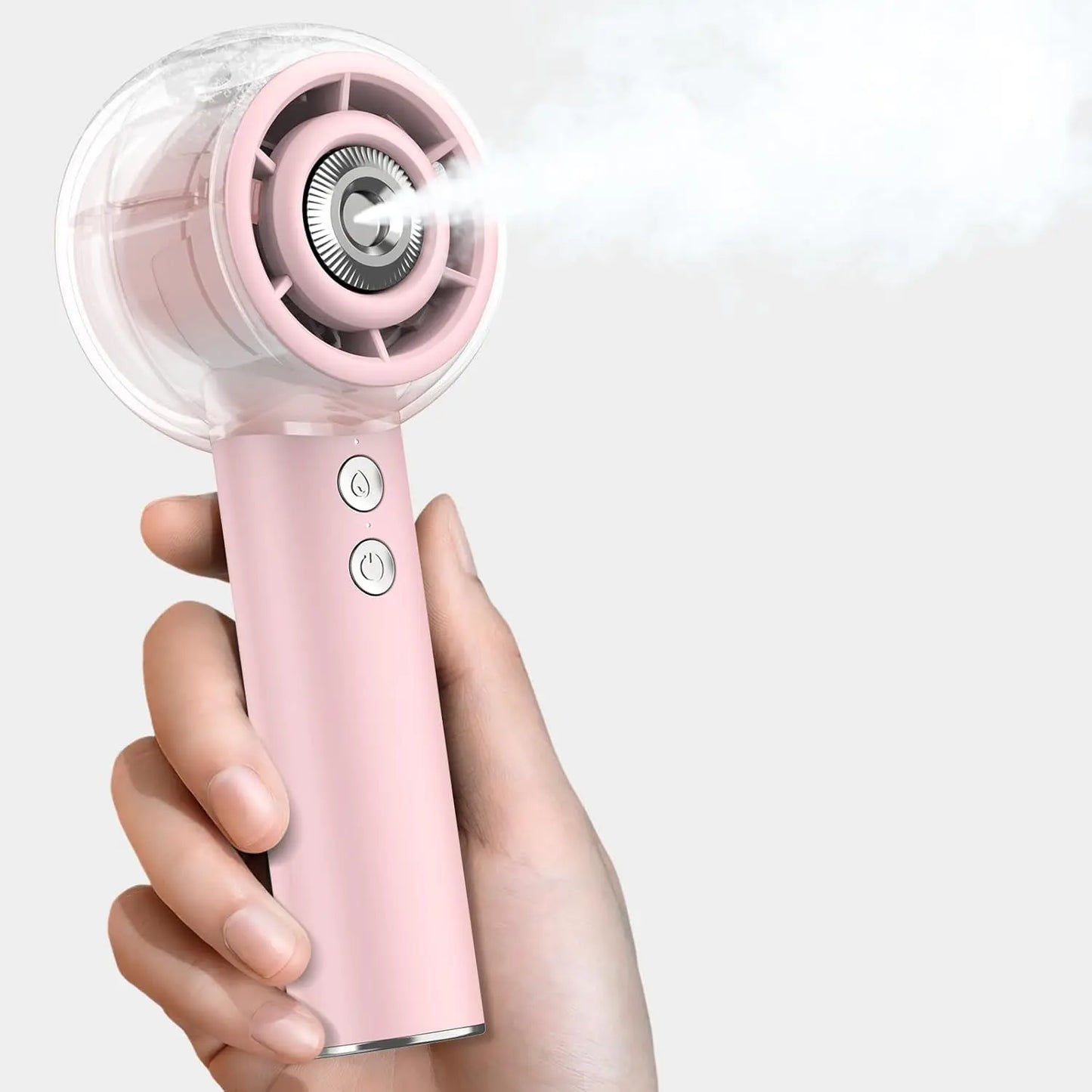 Portable Handheld Misting Fan With 6000 Mah Battery