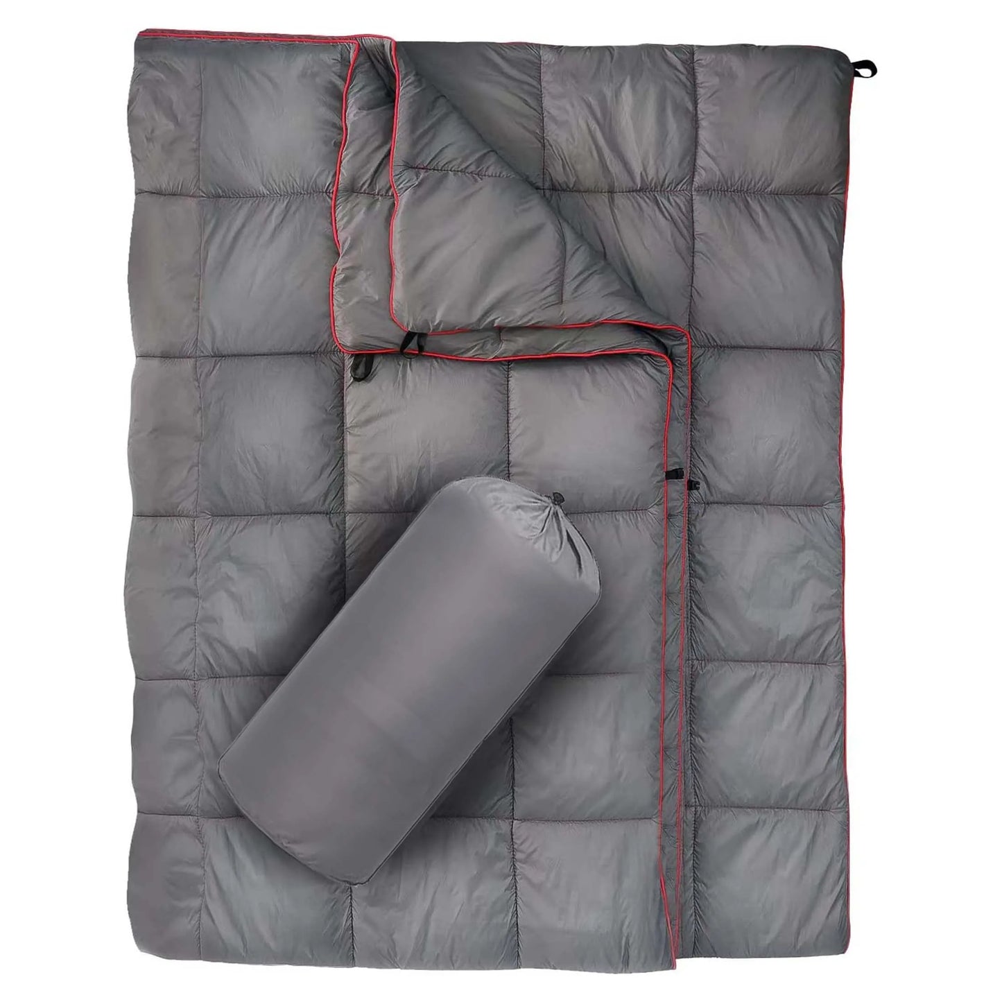 Lightweight Puffy Camping Blanket Waterproof Down Alternative Quilt