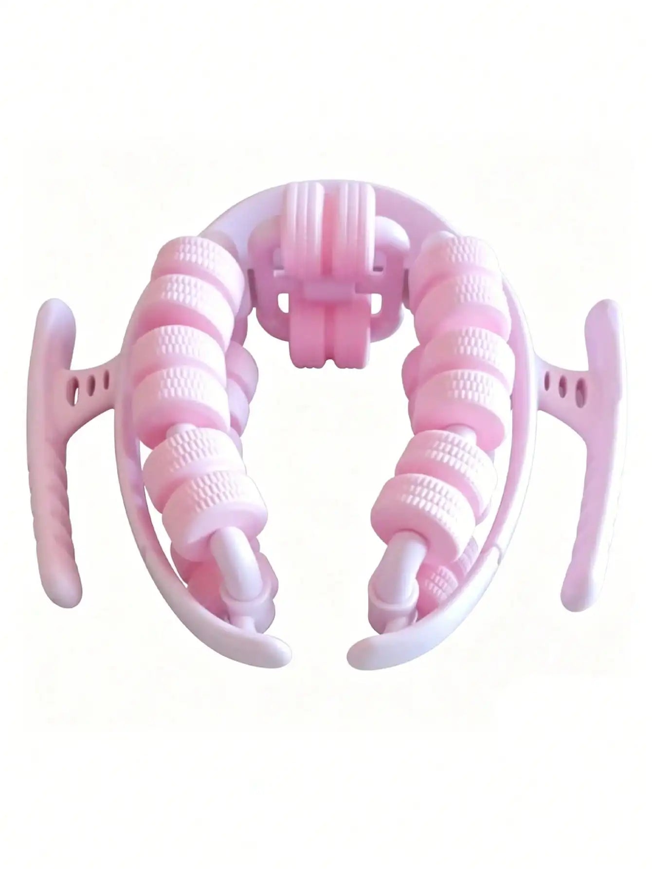 Yoga Leg Ring Clamp With 28 Roller Wheels For Calf Relief