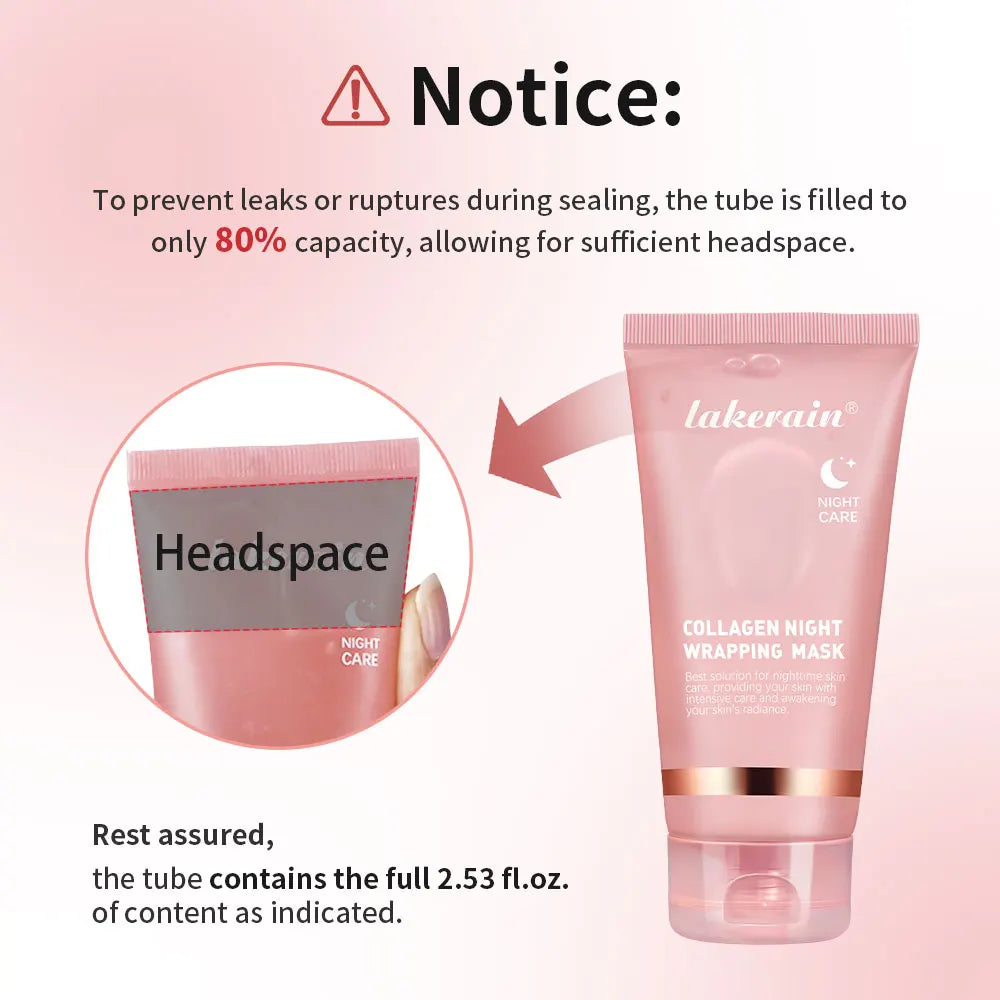 Ibcccndc Collagen Overnight Peel Mask Hydration Brightening Anti Wrinkle