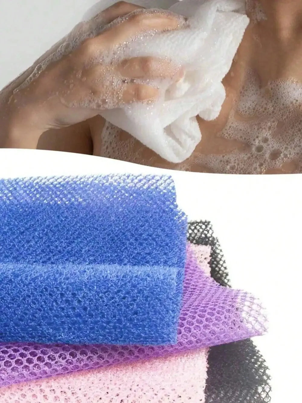 African Net Loofah Exfoliating Bath Brush Body Scrubber