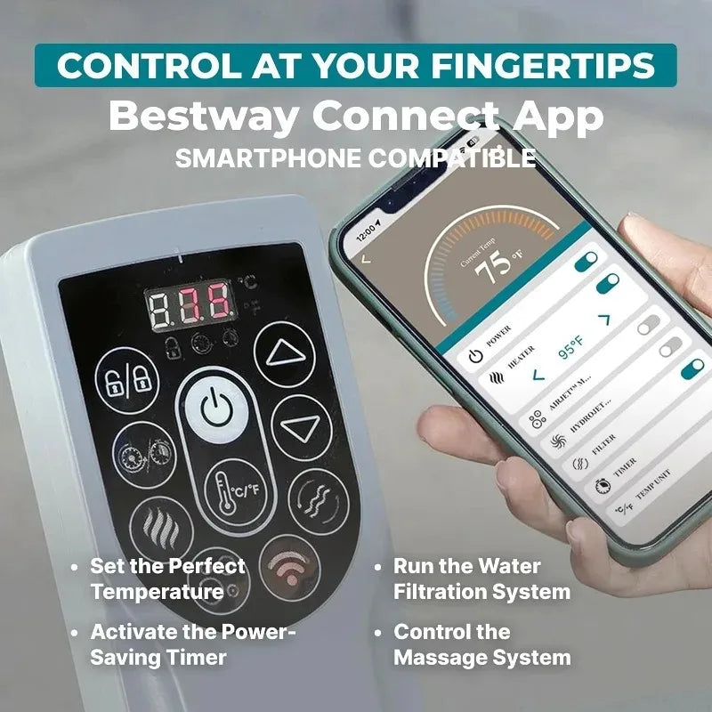 Bestway SaluSpa Inflatable Spa With Smart App Control