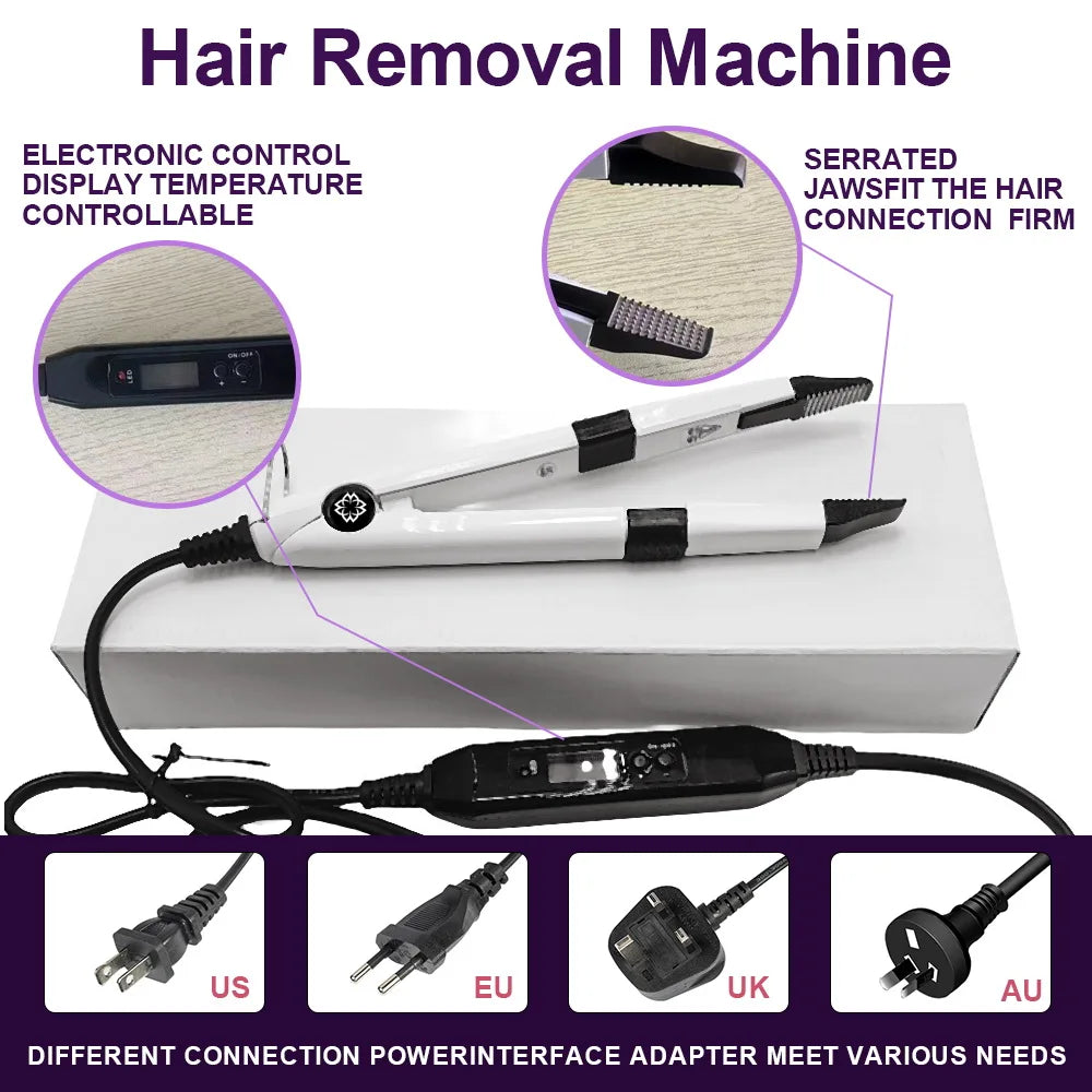 Wikytina Hair Extension Curing Machine With Uv And V Light Tools
