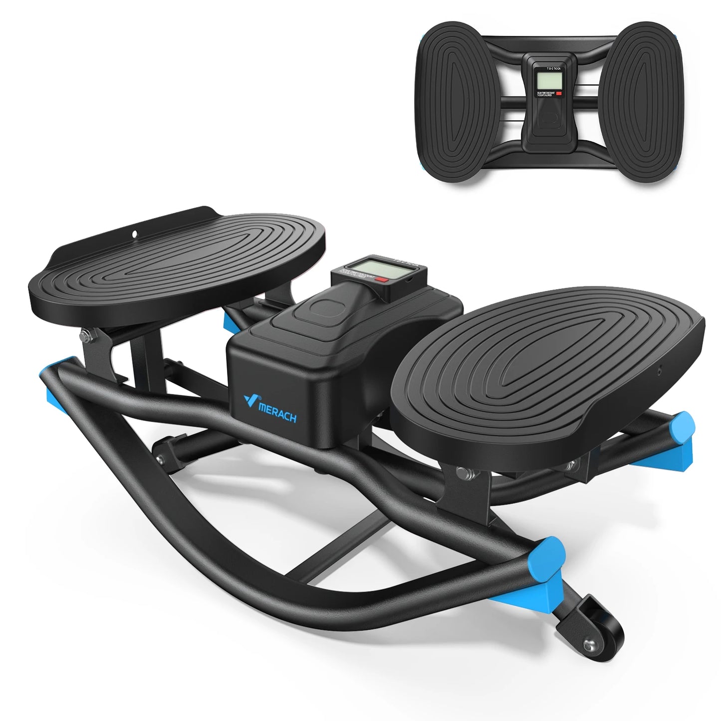 Merach Quiet Rocking Stepper For Core And Waist Workout