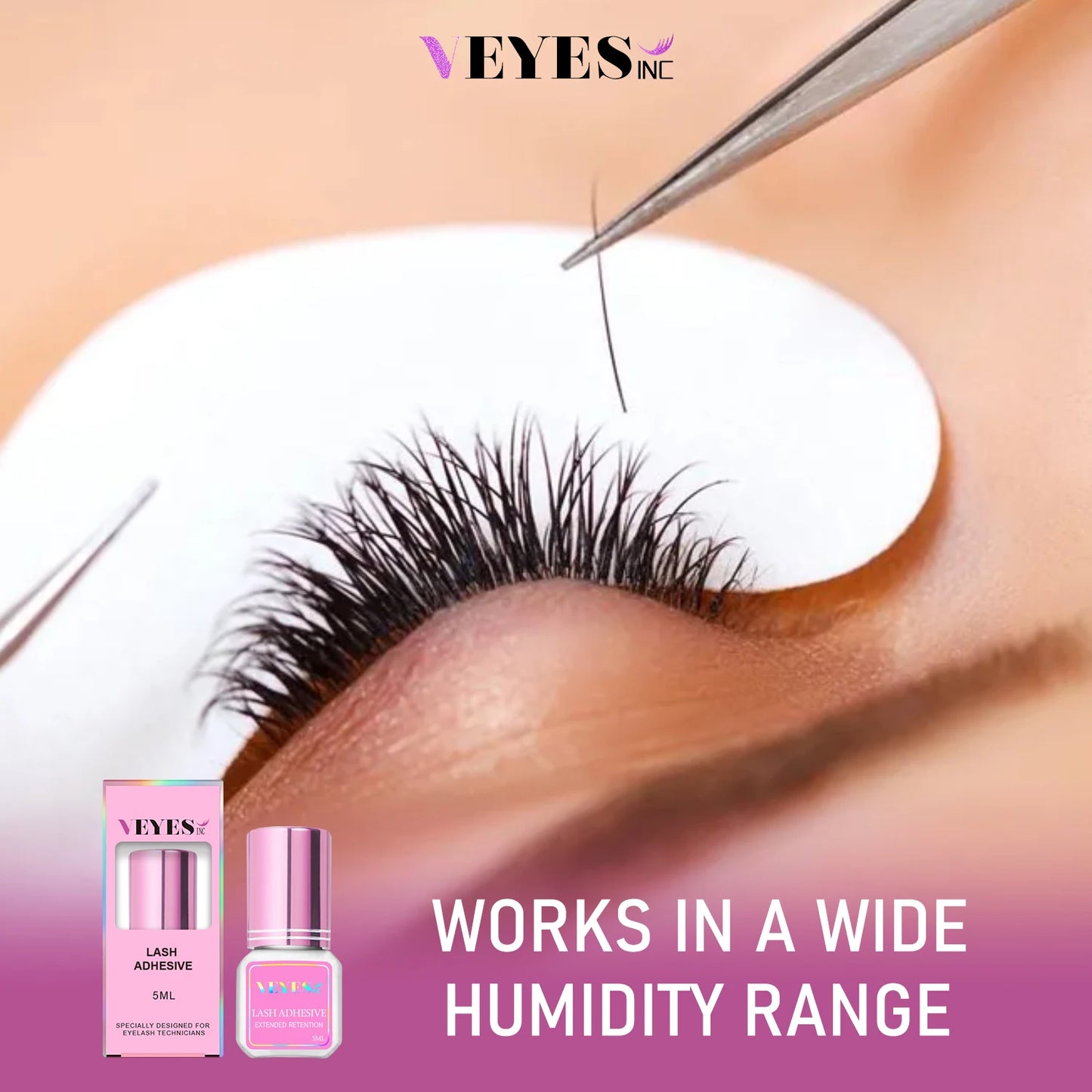 Veyes Inc Quick Dry Eyelash Glue With Seven Week Retention