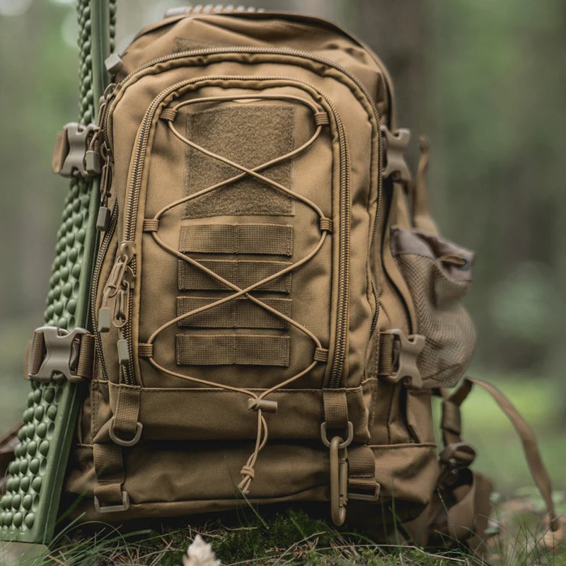 LQARMY 65 Liters Large Capacity Outdoor Tactical Backpack