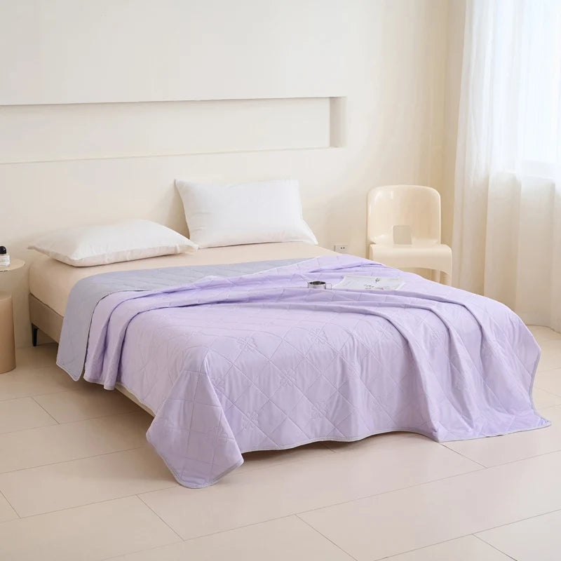 ROSEKIND Cooling Blanket For Hot Sleepers, Soft Lightweight Summer Bedding