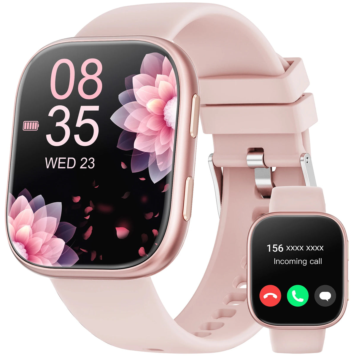 Waterproof Smartwatch With Bluetooth Calling And Fitness Tracking