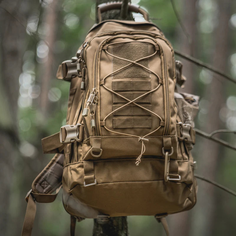 LQARMY 65 Liters Large Capacity Outdoor Tactical Backpack
