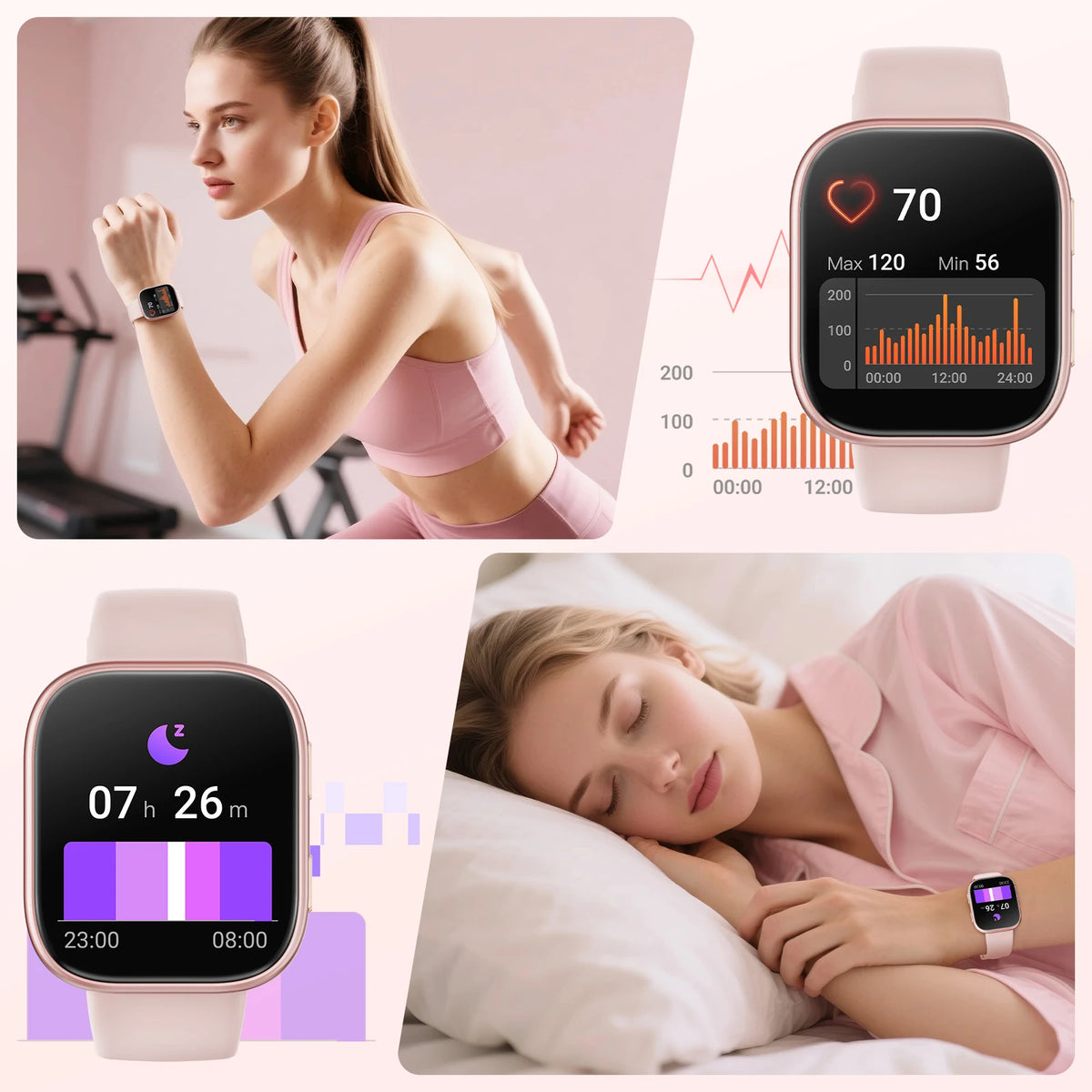 Waterproof Smartwatch With Bluetooth Calling And Fitness Tracking