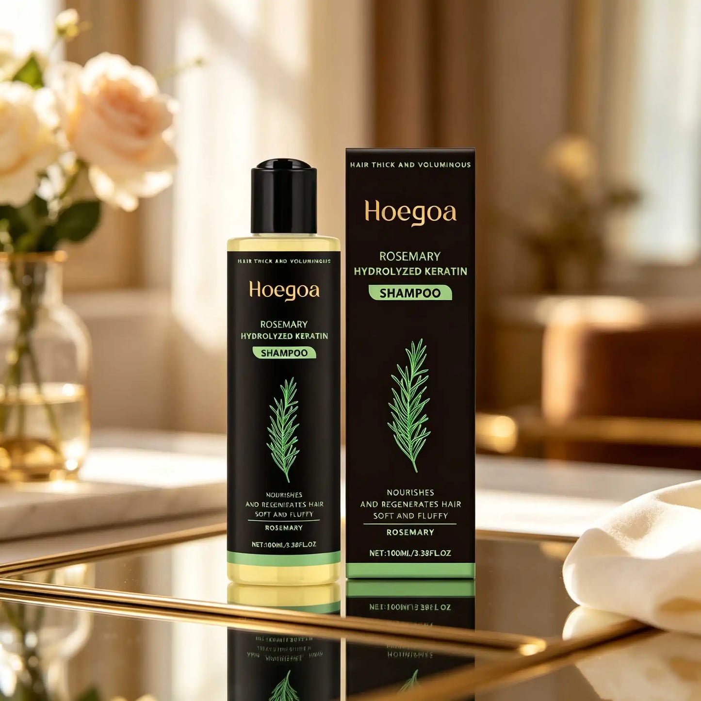 Hoegoa Rosemary Hair Shampoo For Strengthening And Oil Control