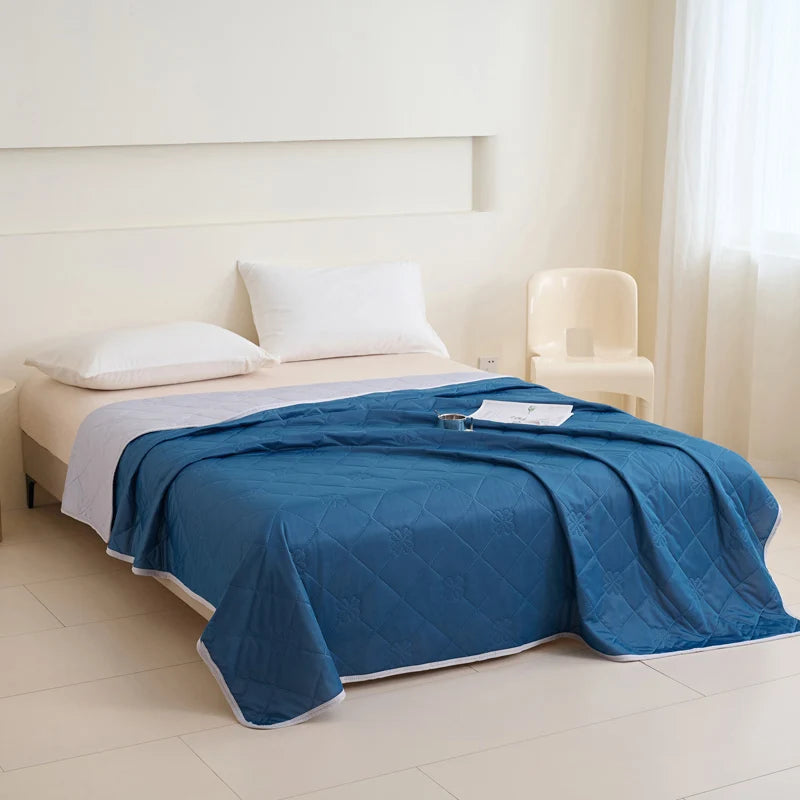 ROSEKIND Cooling Blanket For Hot Sleepers, Soft Lightweight Summer Bedding
