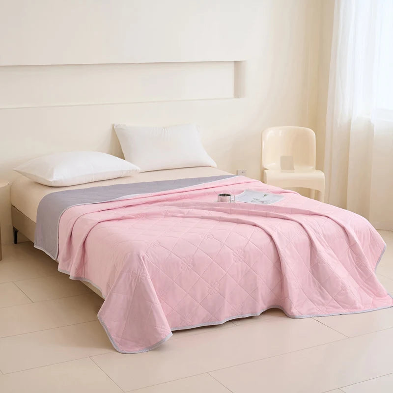 ROSEKIND Cooling Blanket For Hot Sleepers, Soft Lightweight Summer Bedding