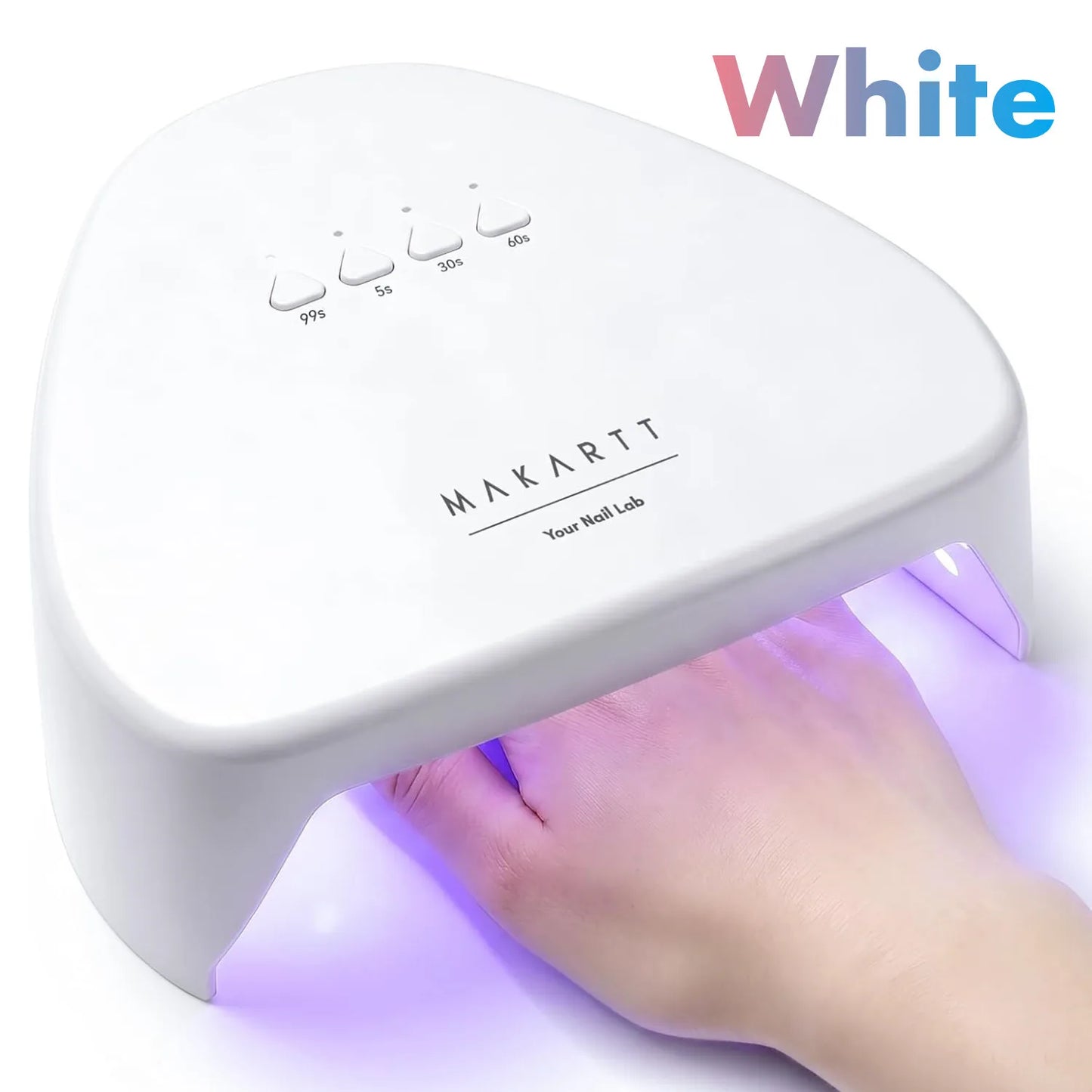 Makartt Compact UV Nail Lamp For Gel Polish Auto Sensor