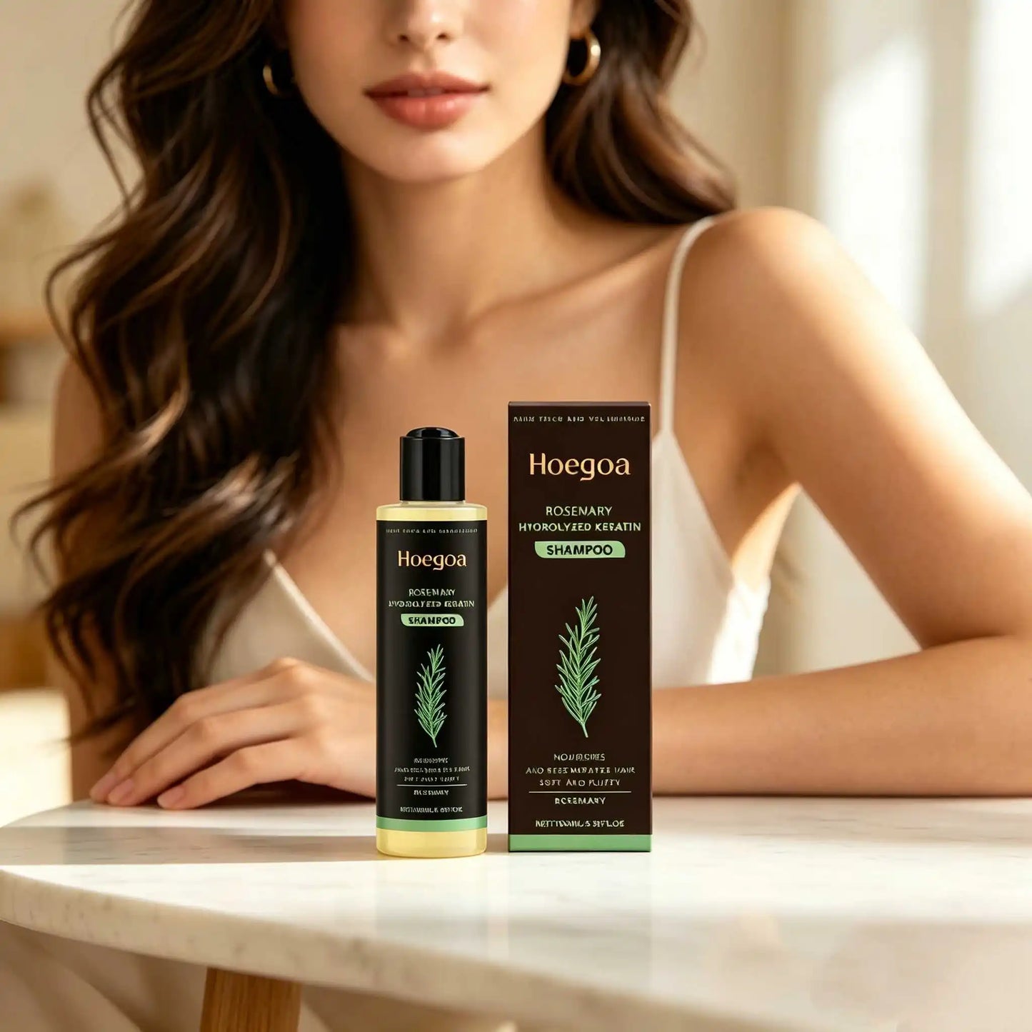 Hoegoa Rosemary Hair Shampoo For Strengthening And Oil Control