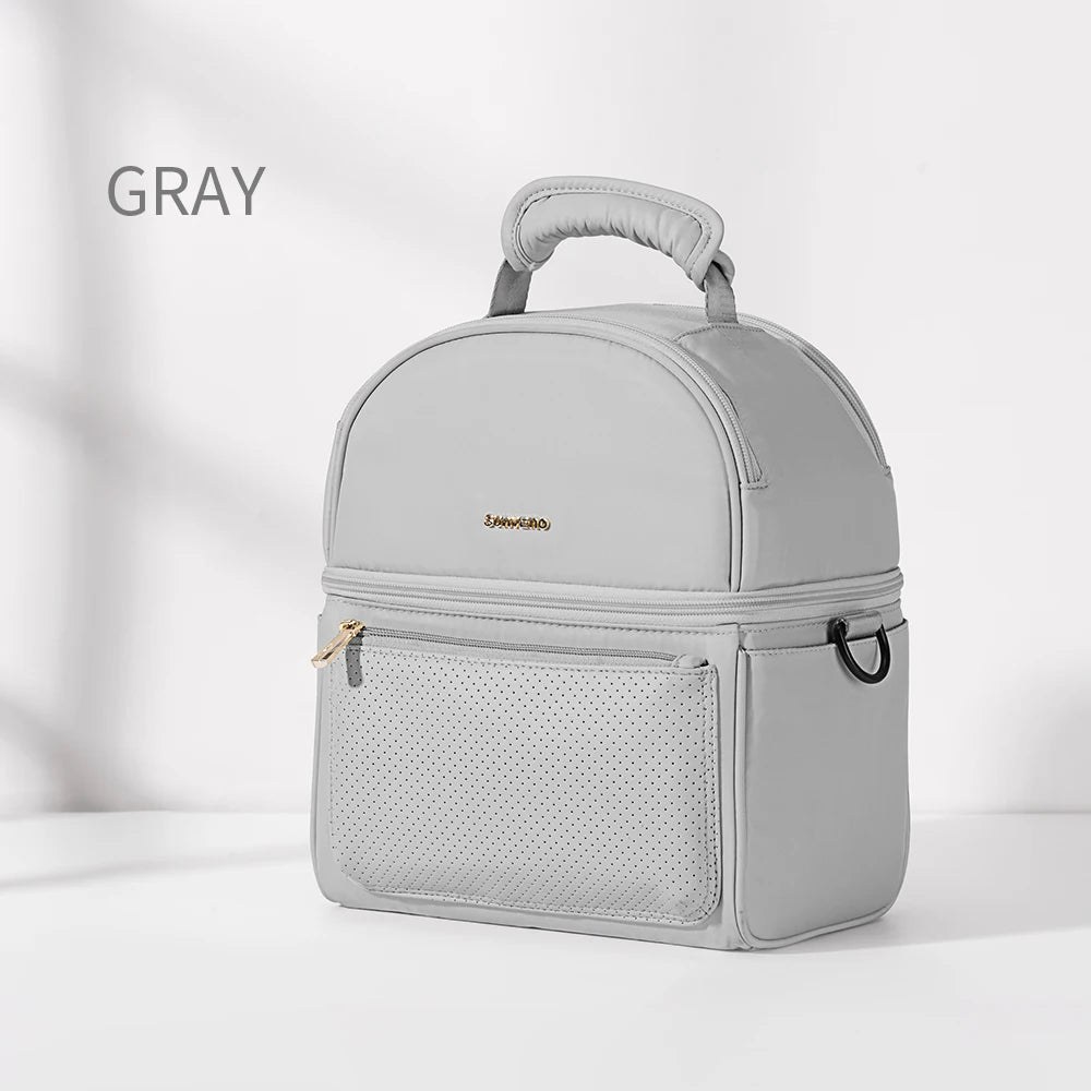Sunveno EPP Insulated Lunch Bag With Tin Foil Storage