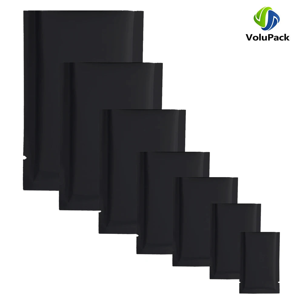 VoluPack Smell Proof Storage Bags Matte Open Top Pouches