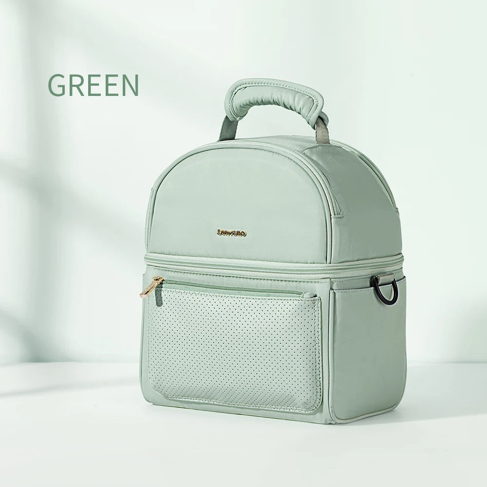 Sunveno EPP Insulated Lunch Bag With Tin Foil Storage