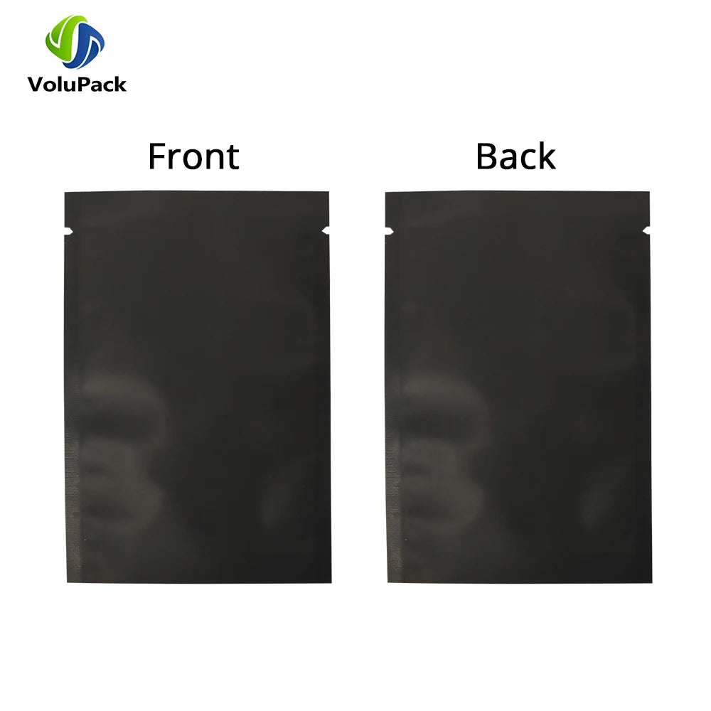 VoluPack Smell Proof Storage Bags Matte Open Top Pouches