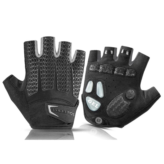 Rockbros Breathable Half Finger Cycling Gloves With Gel