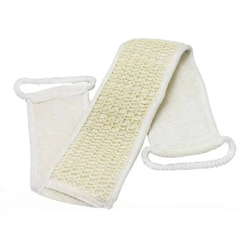 Cotton And Hemp Exfoliating Body Wash Gloves For Shower Scrubbing