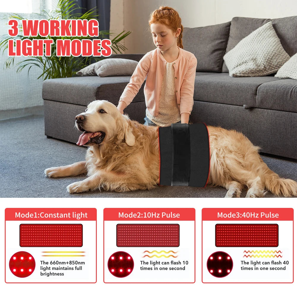 Red Light Therapy Pad 660nm 850nm Infrared LED For Body