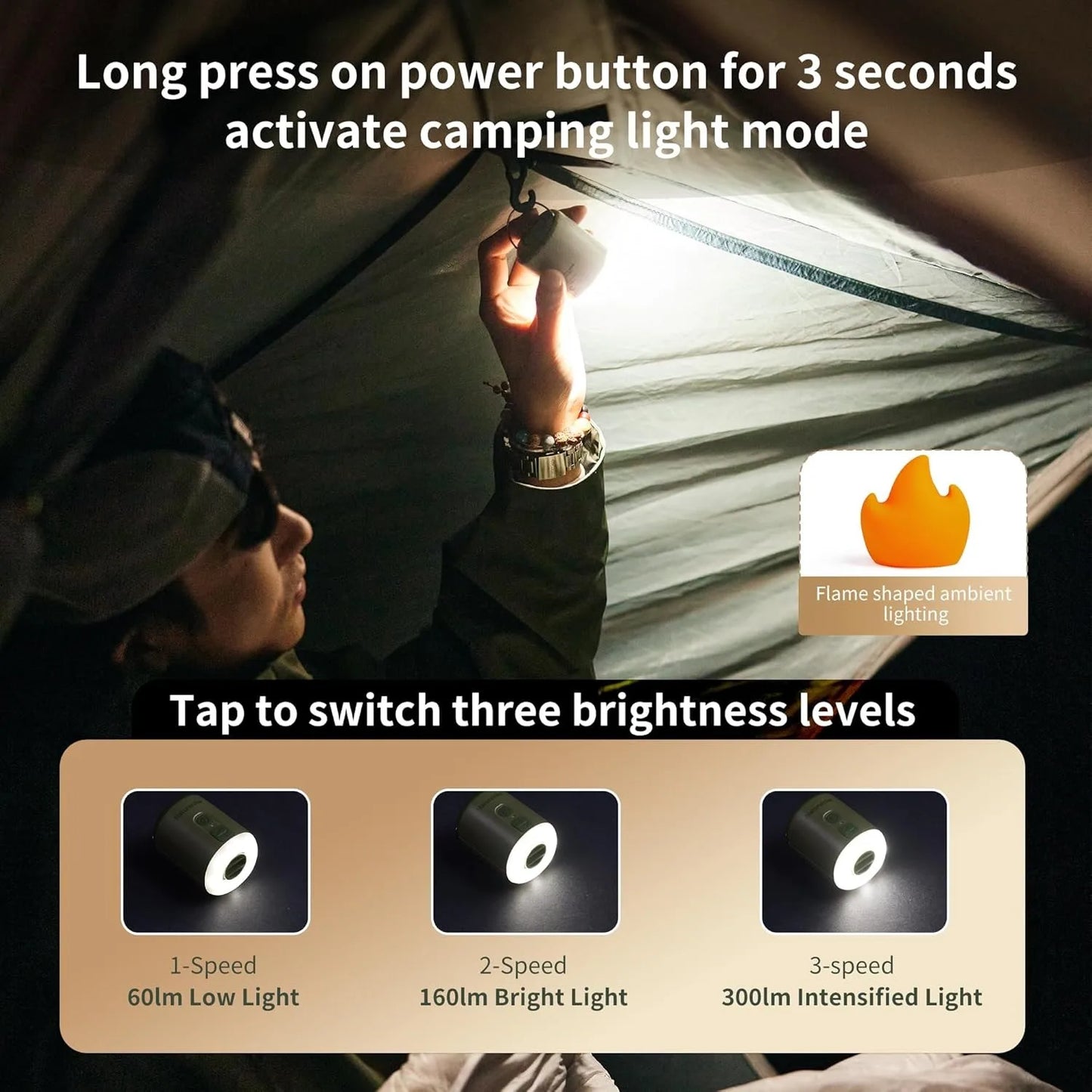 Naturehike Mini Portable Air Pump For Inflatable Camping Gear