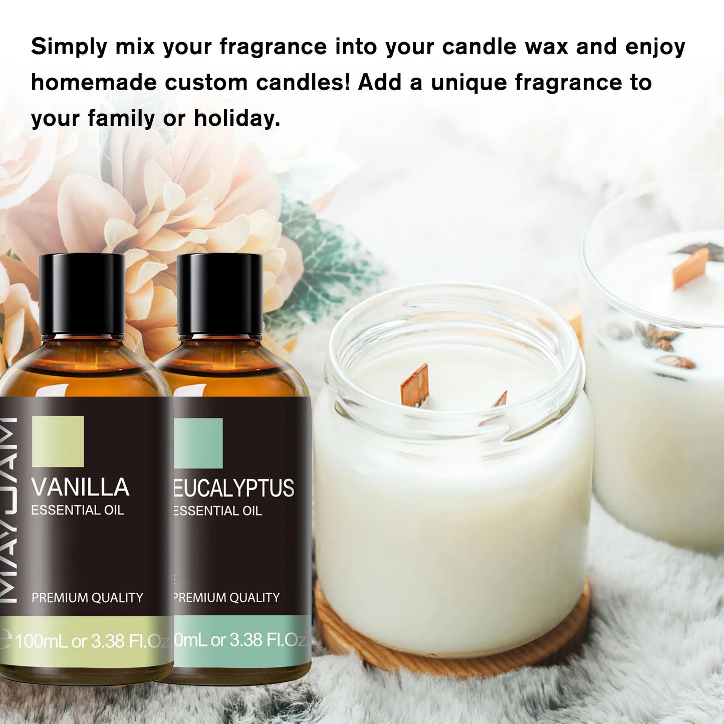 Mayjam Pure Aromatic Essential Oil For Diffuser And Candle Making