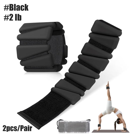 RGGMQQ Adjustable Wrist And Ankle Weights For Yoga And Training