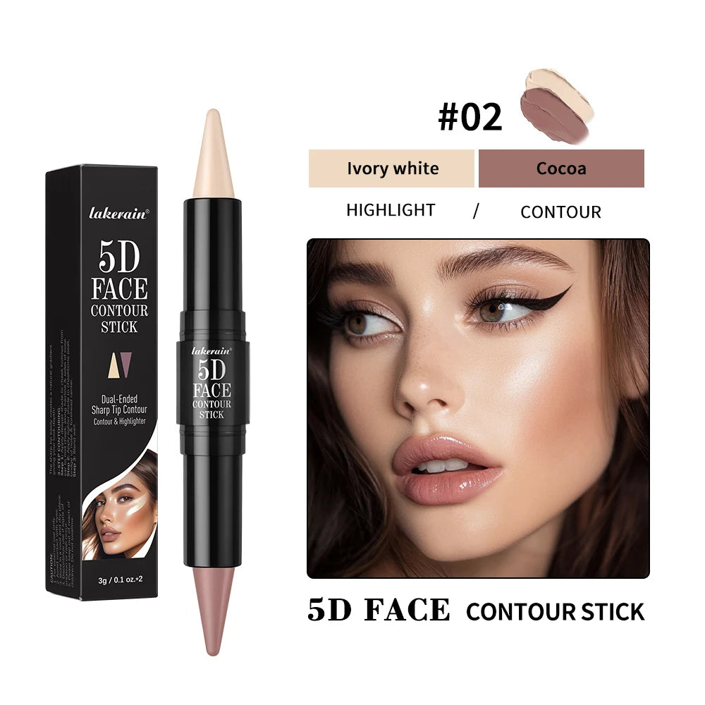 Ibcccndc Dual Head Contour Highlighter Stick For Face