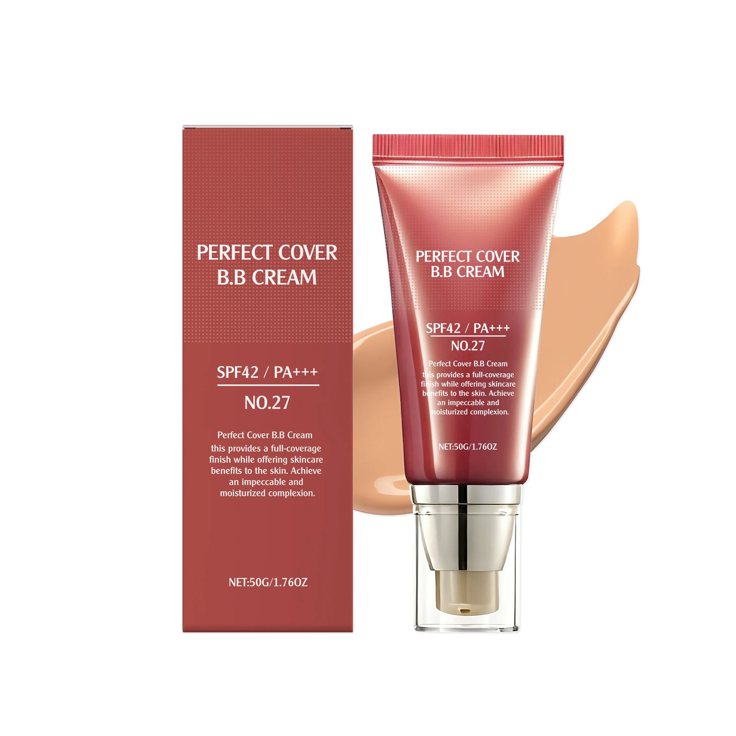 Perfect Cover Long Lasting BB Cream Moisturizing Concealer Oil Control