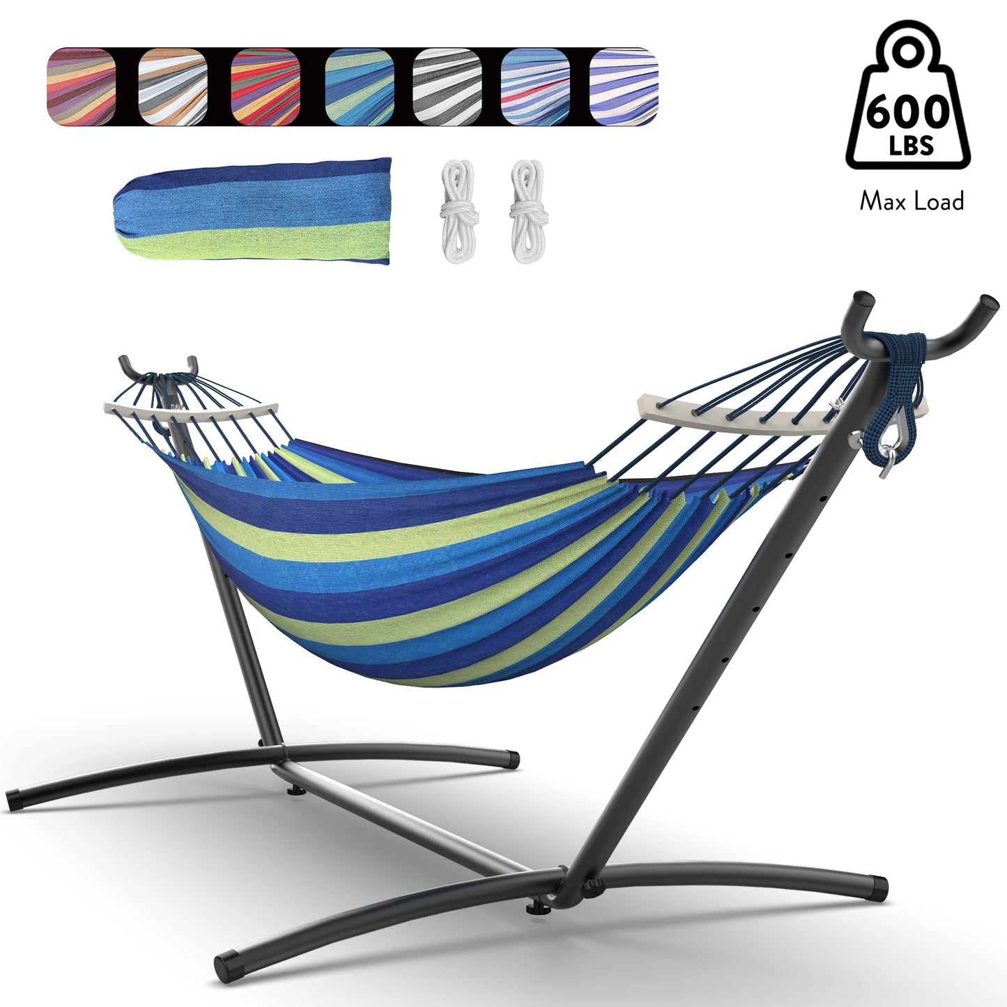 Gyroor Adjustable Stand Hammock With Storage Bag