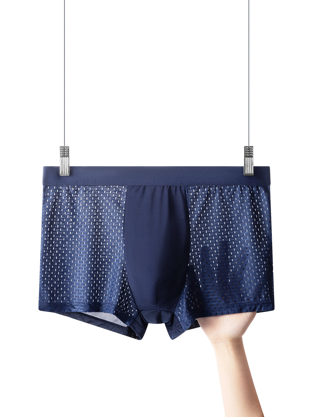 Mens Breathable Mesh Boxer Shorts For Sports And Everyday Comfort