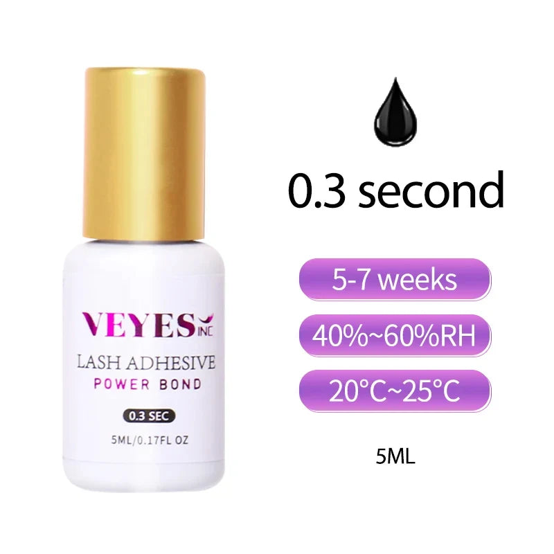 Veyes Inc Quick Dry Eyelash Glue With Seven Week Retention