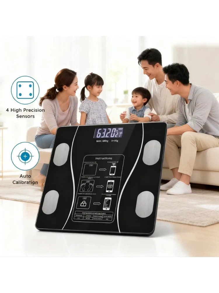 Digital USB Body Fat Scale for Home Use Smart Tracking