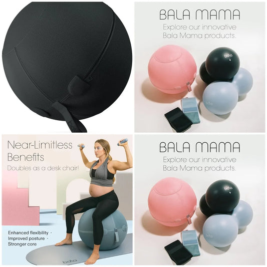 YTYIN Balance Ball Chair For Yoga Pilates And Core Fitness