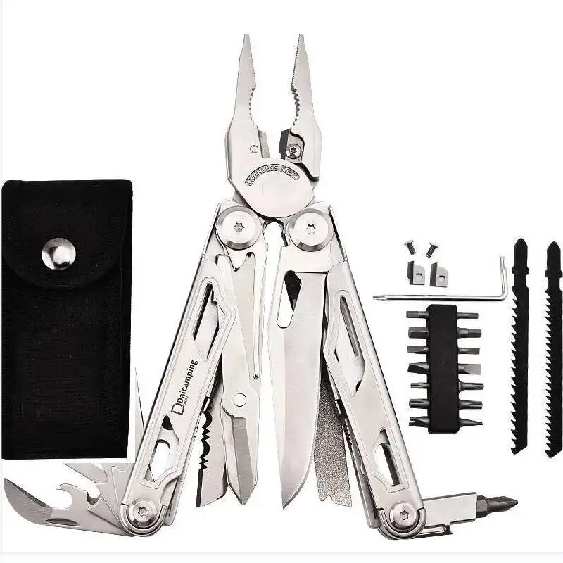 Daicamping DL30 Multitool Plier Multifunctional Survival Knife And Saws Set