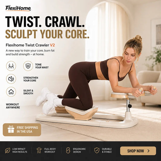 Waist Twisting Core Trainer For Abdominal Exercise And Lumbar Stretching