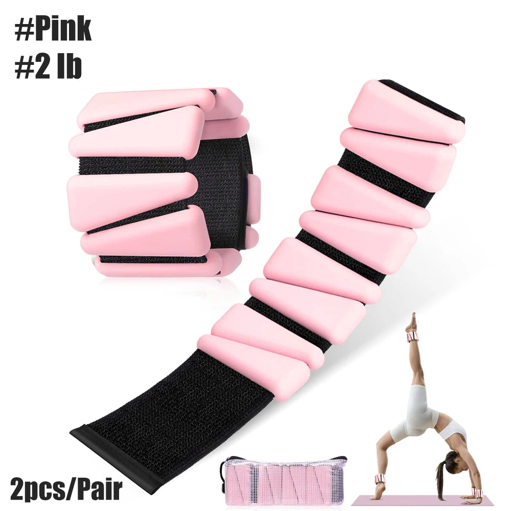 RGGMQQ Adjustable Wrist And Ankle Weights For Yoga And Training