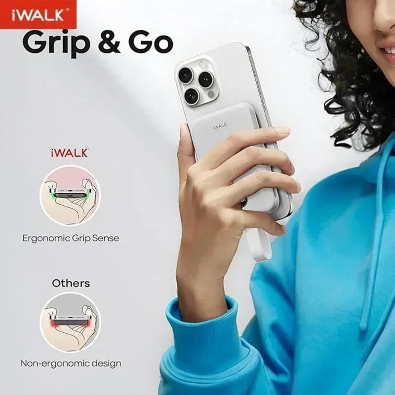 iWALK Magnetic Wireless Power Bank 15W Fast Charge