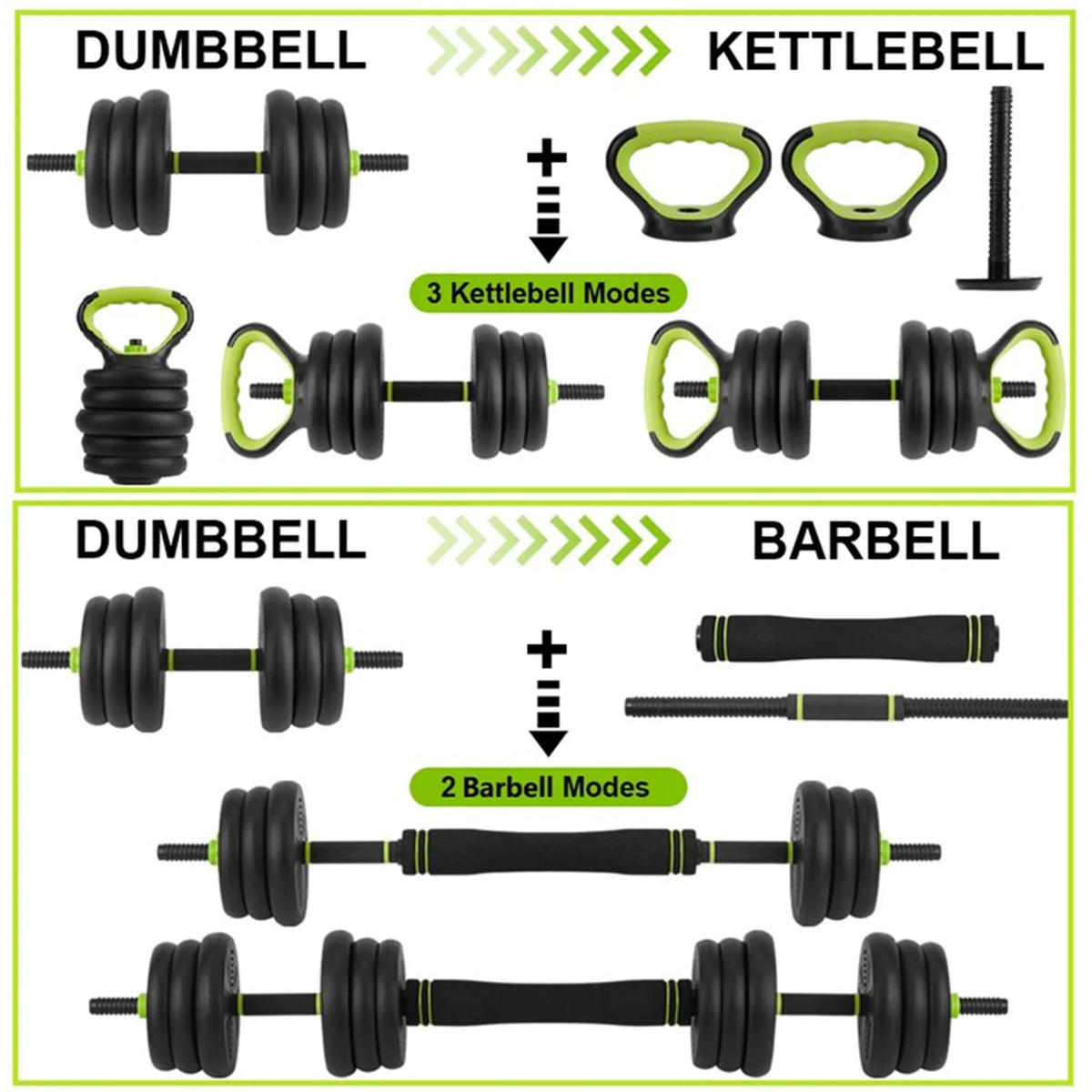 HiMISS Adjustable Dumbbell Set For Home Gym Strength Training
