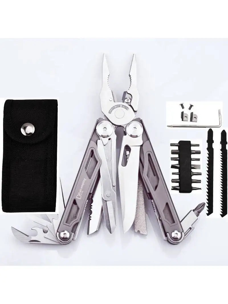 Daicamping DL30 Multitool Plier Multifunctional Survival Knife And Saws Set