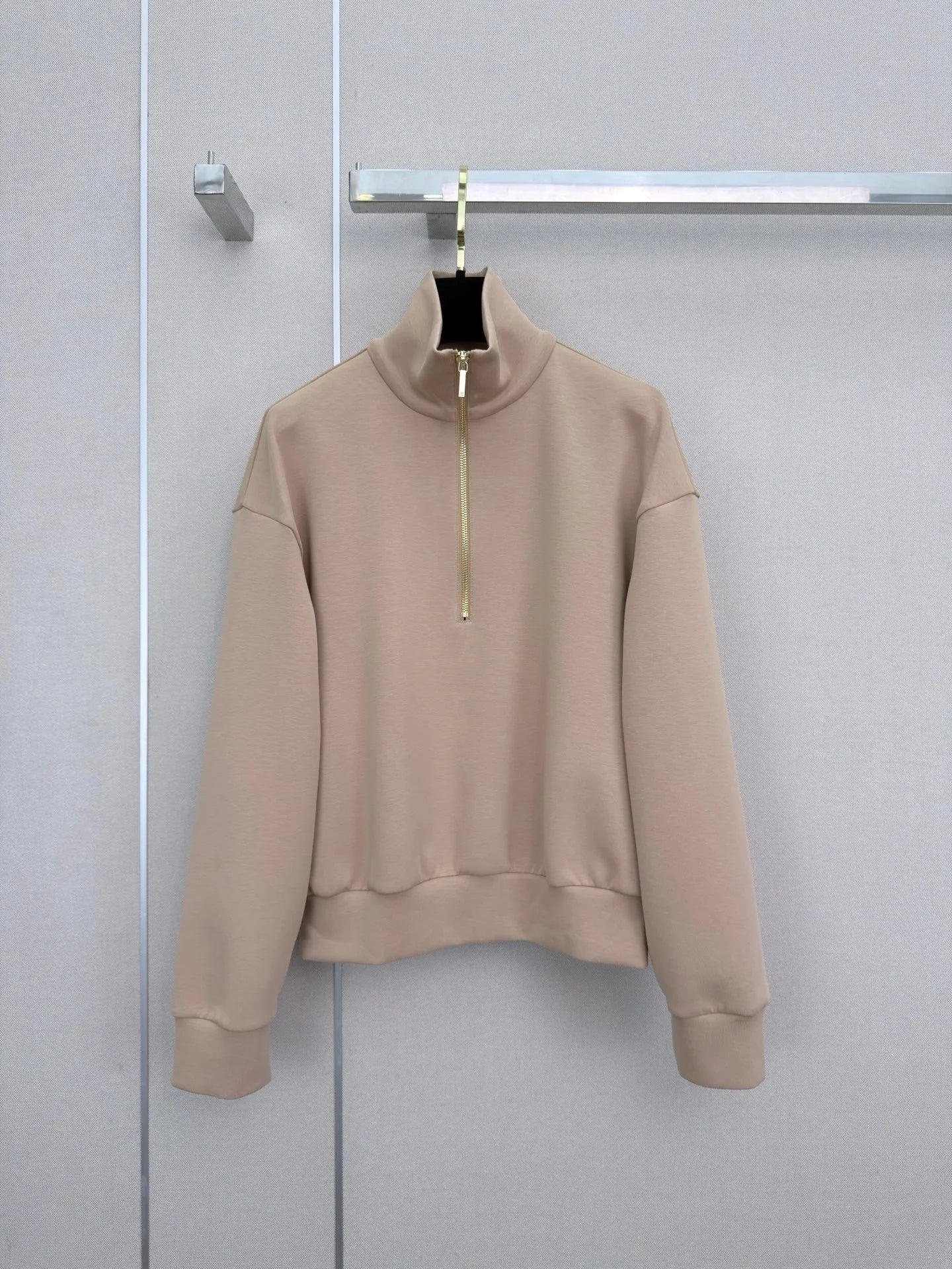 Women's Knitted Two Piece Set Long Sleeve Top And Elastic Waist Pants