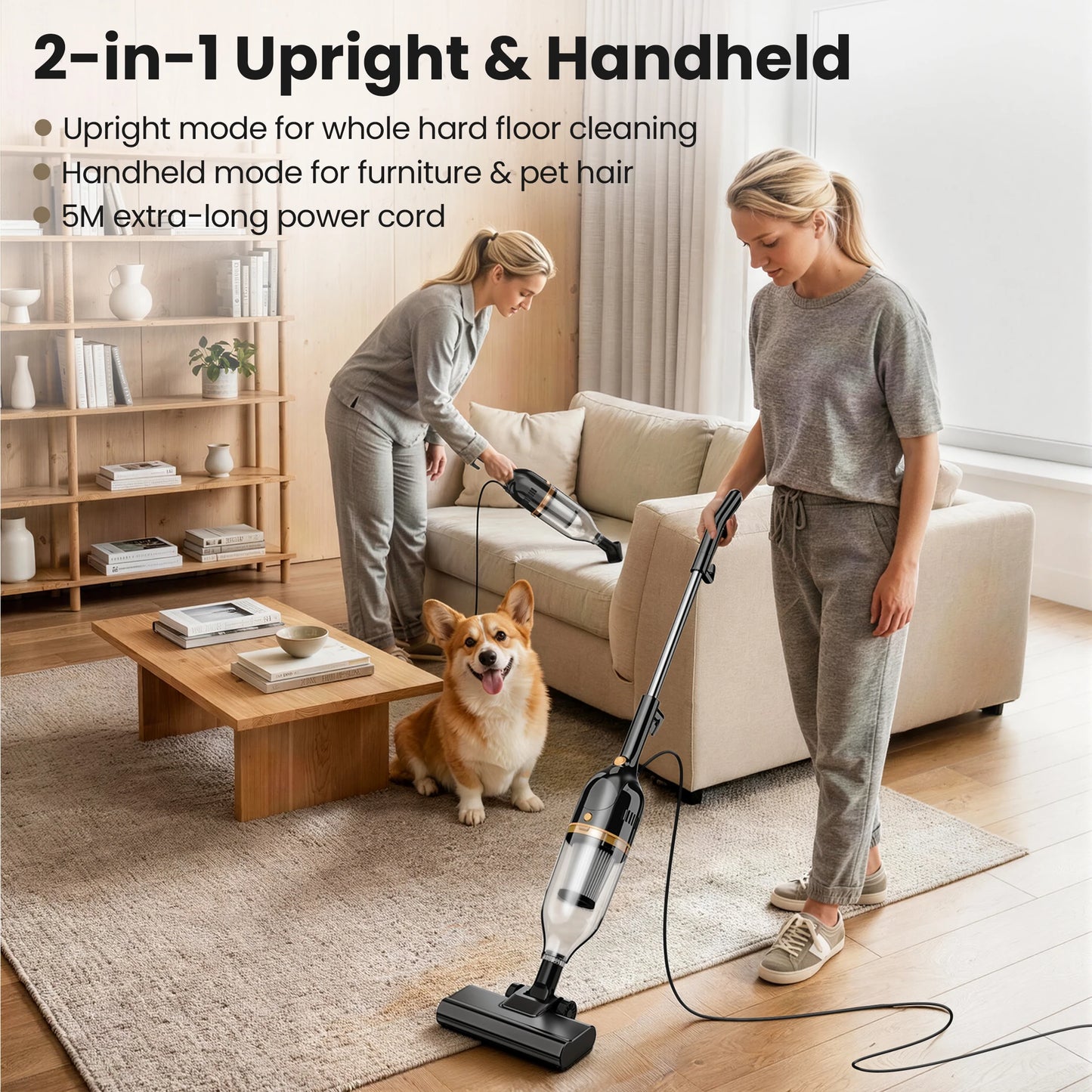 INSE CordedVacuum CleanerPro R7 R6X R3S 3 In 1 600W