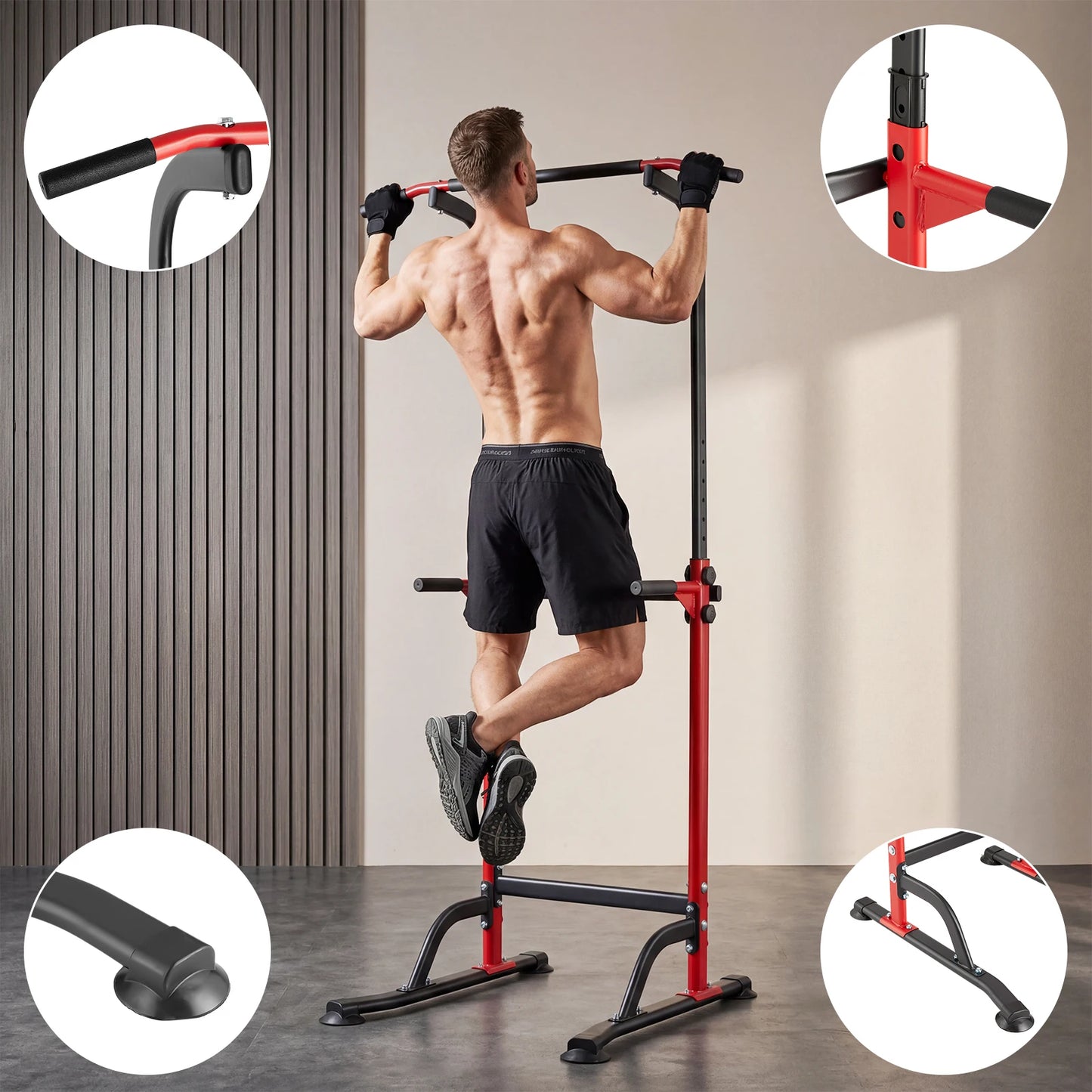 Professional Home Gym Power Tower For Pull Ups And Dips