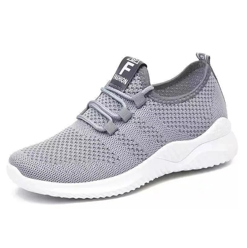 Womens Lightweight Walking Shoes With Breathable Mesh Upper Non-Slip