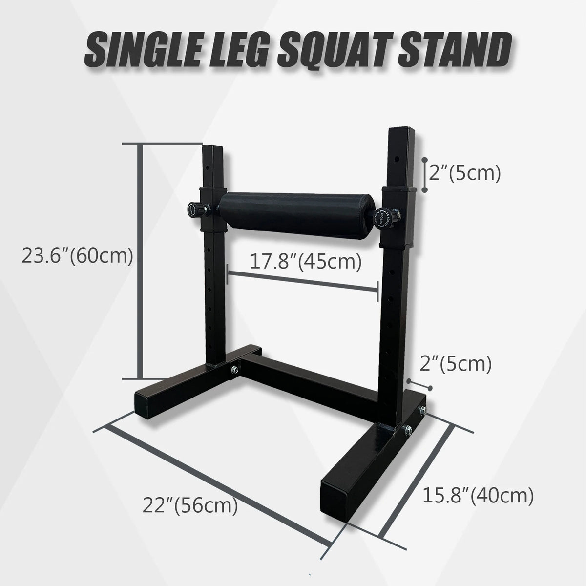 Marsafit Adjustable Leg Squat Stand For Bulgarian Split Squats